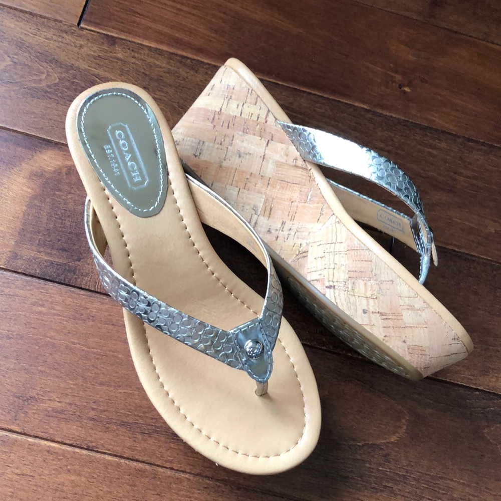 Coach sandals
